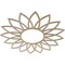 Ekena Millwork Daisy Wood Fretwork Pierced Ceiling Medallion, Birch, 40"OD x 13 1/4"ID x 3/8"T CMWP40X40X0375DABI - alternate 5